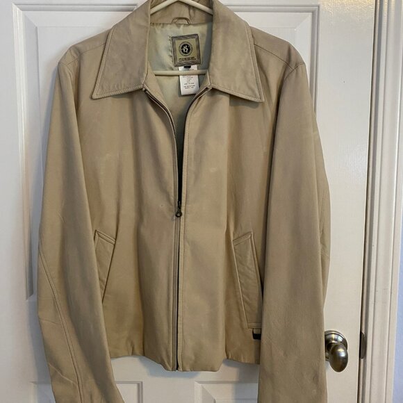 True Vintage Diesel nubuck leather jacket size Large - Picture 1 of 7